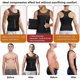 thumbnail image 3 of Hombres adelgazantes Body Shaper vientre Control de barriga chaleco de compresión ropa interior camisa, 3 of 5