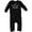 AB-Black, variant on Life is Better at the Cabin, Deer Antlers, Camping Baby Romper Coveralls