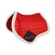 thumbnail image 5 of Almohadilla para silla de montar de caballo, cojín ecuestre, esterilla de equitación, almohadilla antideslizante de lona transpirable. Rojo, 5 of 9