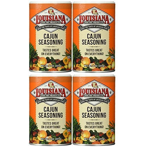 Louisiana Cajun Seasoning, 8 oz, (pack of 4)