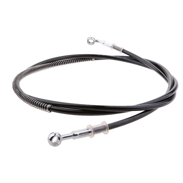 sweethay 200cm Motorcycle Brake Throttle Cable Line Hose Black Oil Pipe Vehículos, repuestos y accesorios Mis