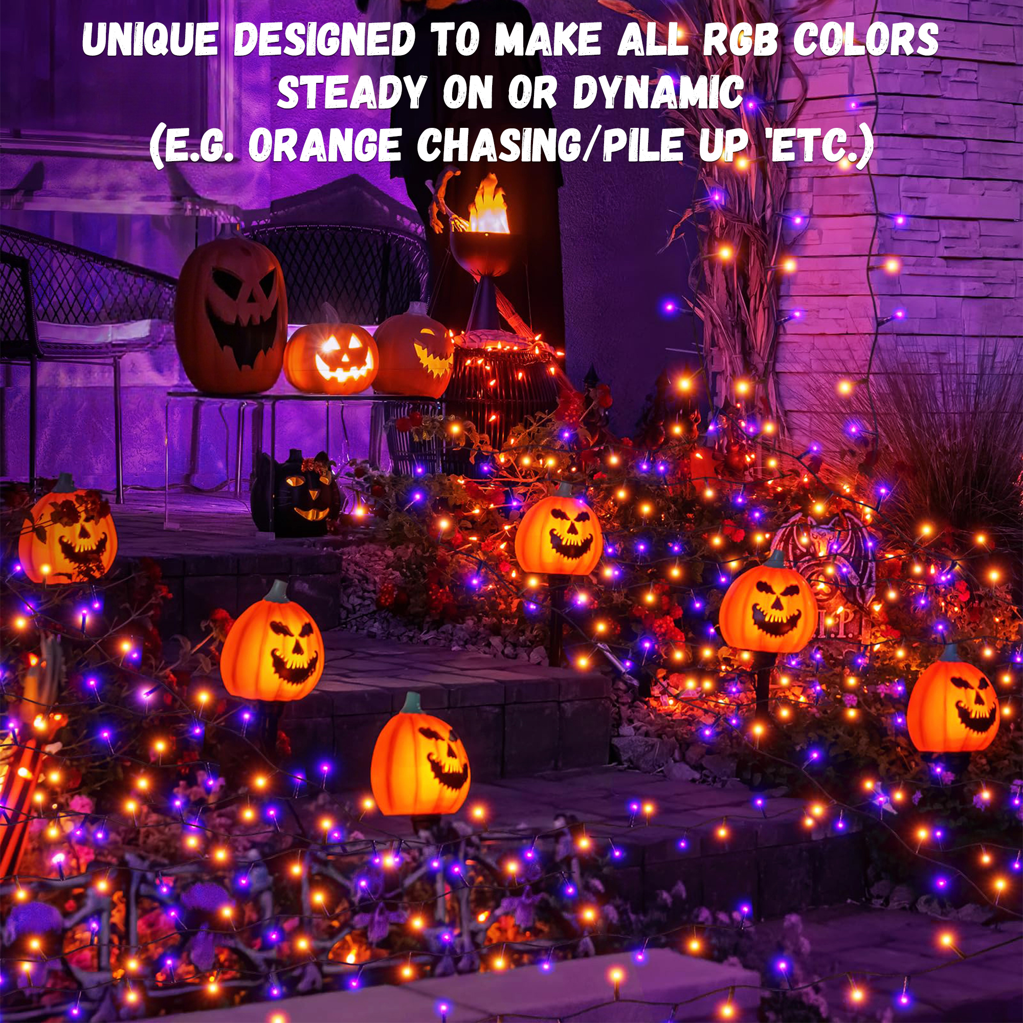 Magotan 300 LED Halloween String Lights photo 6