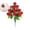 Multicolor3, variant on 18 Heads Fake Roses Artificial Flowers for Outdoors Spring Valentines Day Decorations, UV Resistant Fake Flower Bouquet Faux Silk Roses for Wedding Home Cemetery Summer Decor