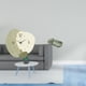 thumbnail image 2 of Reloj de pared silencioso, reloj decorativo, bandeja rectangular para servir, bandeja de almacenamiento, tablero de densidad ligera, adecuado para ofi, 2 of 8