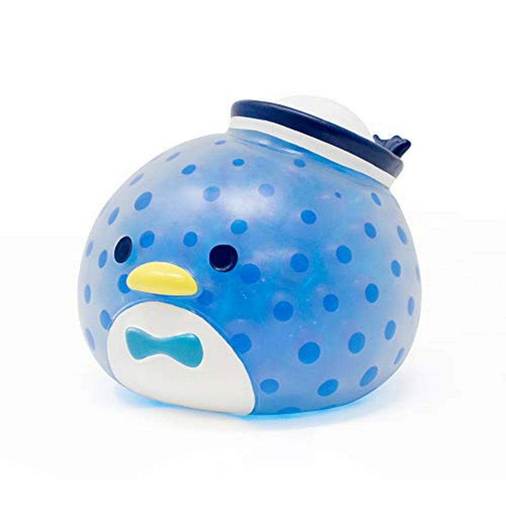 Hamee Squishies (Ball Series Tuxedosam) Sanrio Blue Hello Kitty