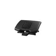 Kantek Premium Adjustable Footrest with Massaging Rollers, 4inch to 6.