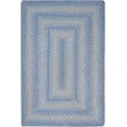 thumbnail image 3 of Homespice Sky Blue Coastal Area Rugs 4 x 6' - Perfect Blue Rugs for Bedroom for a Refreshing Coastal Cottage Decor Style, Elegantly Braided Jute Rug, 3 of 8