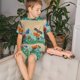 thumbnail image 4 of Fotbe Colorful Plants And Insects Pijama Estampada de 2 Piezas para Niños – Ropa de Dormir de Manga Corta Cómoda para Niños y Niñas, Camiseta y Shorts de Algodón-4X-Large, 4 of 6