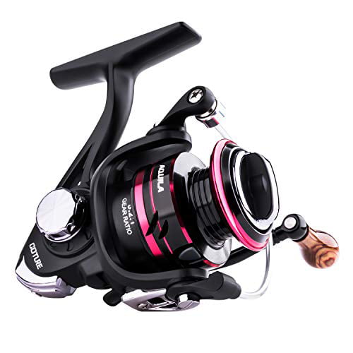 Freshwater and Saltwater Fishing Reels Spinning Stainless Steel Bearings Smooth Powerful 5.2 1 Gear Ratio Reels Left/Right Interchangeable Ice Fishing Reels Goture Spinning Reel 