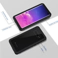 thumbnail image 6 of REQO Samsung Galaxy S10+ Plus Case, IP68 Waterproof Dustproof Case with Built-in Screen Protector, Rugged Full Body Shockproof Protective Cover for Samsung S10 Plus (Black/Clear), 6 of 8