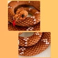thumbnail image 6 of Snake Plush Toys Lifelike Valentine'S Gift Plush Plushie Birthday Present Realistic Stuffed Animals Cuddly Huggable Pillow Toy Red - A, 6 of 8