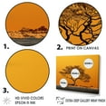 thumbnail image 3 of Designart "African Arboreal Majesty II" Tree African Canvas Prints, 3 of 7