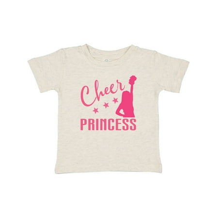 

Inktastic Cheer Princess Cheerleading Gift Gift Baby Girl T-Shirt