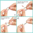 thumbnail image 4 of Binder Rings 20 Pcs 20 x 2mm, Metal Loose Leaf Binder Ring, Rings for Flash Cards, Index Card Rings, Book Rings, Paper Rings for Office, Home, 4 of 7