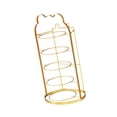 thumbnail image 3 of Estante de preparación de alimentos, soporte para platos de comida, multifuncional, de varios niveles, para cocina Oro de 5 capas, 3 of 9