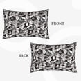 thumbnail image 2 of Sikiie Lilies Flowers Print Plush Pillow Cover, Wrinkle-proof and Stain-resistant Pillow Protector without Pillow Core, Home Decoration-20"x30", 2 of 6