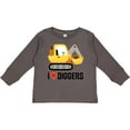 thumbnail image 3 of Inktastic Construction Truck I Love Diggers Boys or Girls Long Sleeve Toddler T-Shirt, 3 of 5