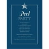 Sophisticated Starfish Standard Party Invite