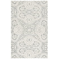 SAFAVIEH Metro Egbert Medallion Area Rug, Ivory/Grey, 8' x 10'