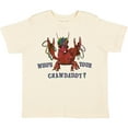 thumbnail image 3 of Inktastic Who's Your Crawdaddy? Mardi Gras Crayfish Boys or Girls Toddler T-Shirt, 3 of 5