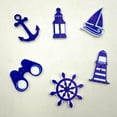 thumbnail image 3 of 100x Buttns de Mixtos 2 Agujeros Parte Posterior Plana Azul Decorativa para Manualidades de Hugo botones de madera, 3 of 6