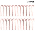 thumbnail image 5 of 24 piezas de accesorios prácticos de decoración navideña con forma de bastón clásico (rojo y blanco), 5 of 5