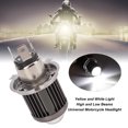 thumbnail image 3 of LLC Motorcycle Headlight Motorbike LED Bulb High Low Beam Dual Colour Universal 10‑30V, 3 of 6