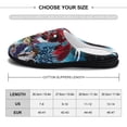 thumbnail image 2 of Mens Cozy Slippers Yu-Gi-Oh Warm Soft Plush Slipper Slip-on House Shoes for Home Indoor Outdoor, 2 of 7