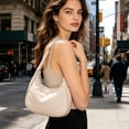 thumbnail image 7 of Byujiro Nylon Shoulder Tote Bag Crescent-Shaped Crossbody Purse Lightweight Casual Bag for Everyday Use, Outings, and Outdoor Activities, 7 of 7