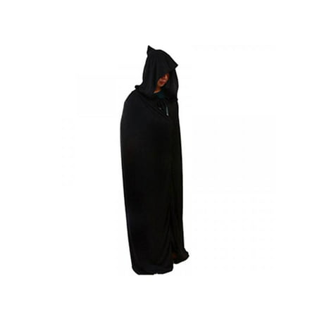 Topumt Unisex Adult Halloween Cosplay Grim Reaper Hooded Cape Long Cloak