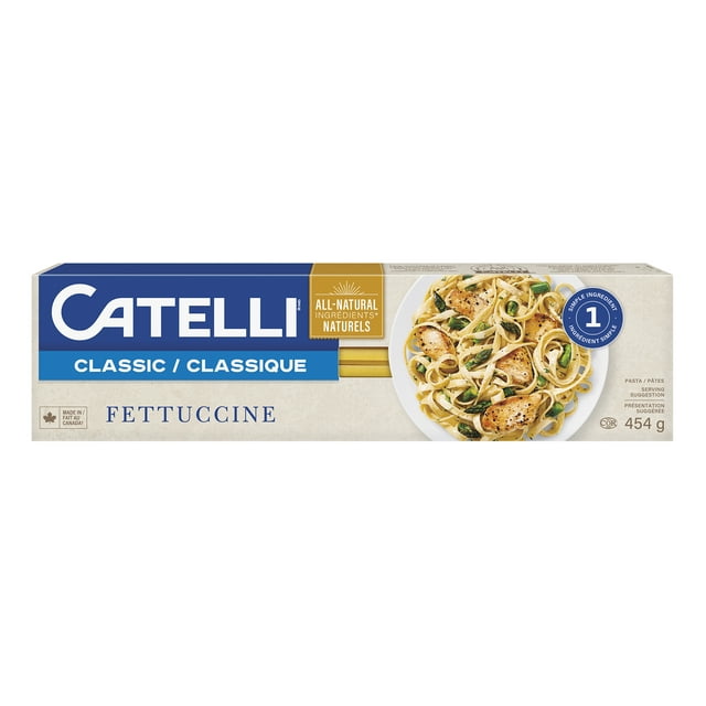 Catelli Classic All-Natural Fettuccine, 454g