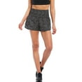 thumbnail image 1 of SAYOO Pantalones cortos holgados informales de verano para mujer, pantalones cortos elásticos de cintura alta con estampado abstracto, ropa de playa SAYOO  Moda，ocio, 1 of 9