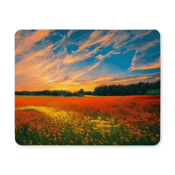 Professional Mouse Pad with Sewn Edge Design, Anti-Skid Rubber Game Mouse Pad, Suitable for Laptops, Computers and Offices