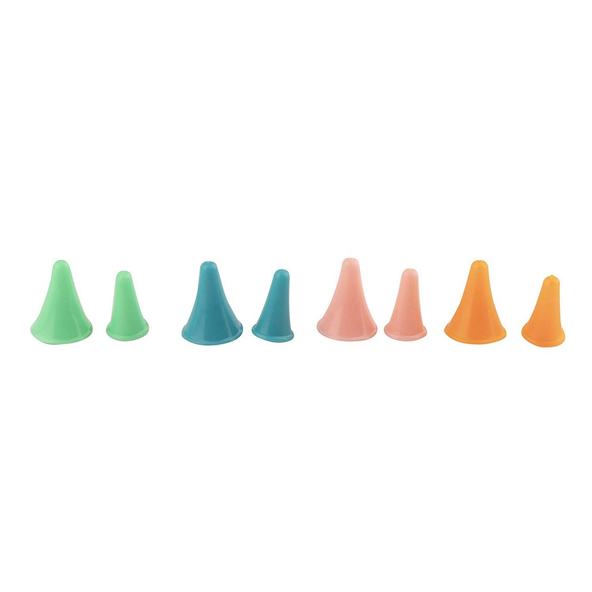 Filan 24 Pcs Multi-Colored Knitting Needles Point Protectors//Stoppers 2 Sizes for Knitting Craft Needles Point Protectors Stoppers Knit Needle Tip Covers for Knitting Craft