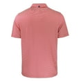 thumbnail image 3 of Men's Cutter & Buck Red Jacksonville Jaguars  Americana Forge Eco Double Stripe Stretch Recycled Polo, 3 of 3