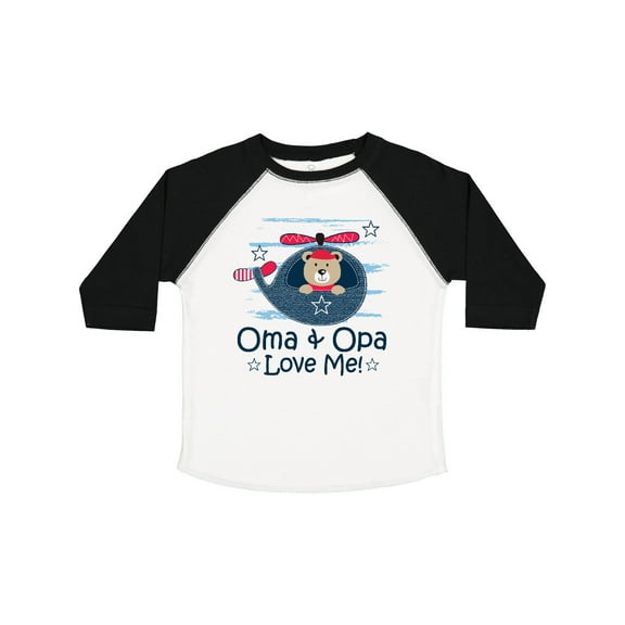 Inktastic Oma and Opa Love Me Grandson Boys Toddler T-Shirt