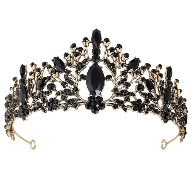 MasteelfCA Wedding Vintage Tiaras Rhinestone Crown Women Metal Tiara Prom Costume Headpieces