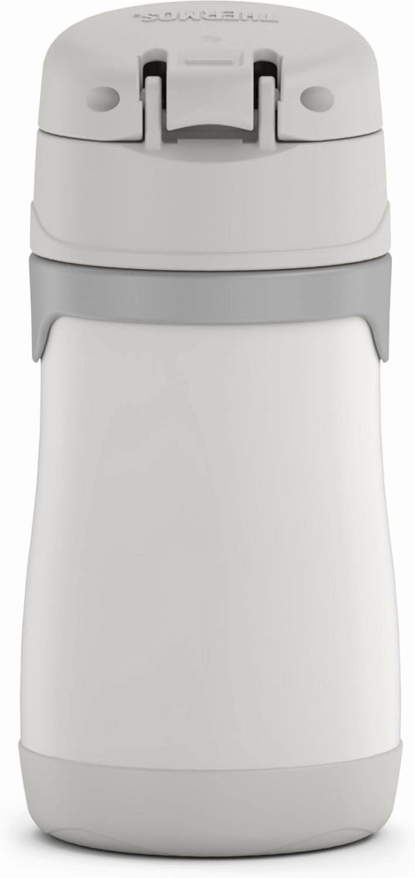 General Baby 10 oz. Stainless Steel Bottle with pop-up straw, Elephants
