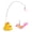 Pink, variant on Electric Cat Toy – Rechargeable Smart Interactive Wand Toy | Automatic Moving Indoor Cat Teaser for Exercise, Enrichment & Boredom Relief | Fun Play for Kittens, Small & Medium Cats of All Breeds