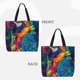thumbnail image 2 of Easygdp Vibrant Rainbow Parrot Fantasy Bolsa Tote para Mujer, Bolso de Hombro para Trabajo, Playa, Viajes, Compras y Supermercado, 2 of 7