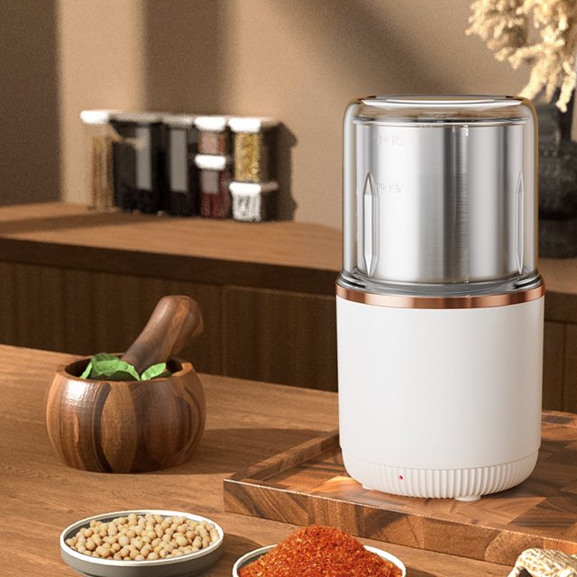Molinillo de café Weibi seco y húmedo de 110 V y 220 V, extraíble y lavable, molinillo de granos