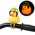 thumbnail image 3 of Yellow Duck Bike Bicycle Motorcycle Accessories With Helmet Warn Light Sound(Pikachu), 3 of 10