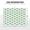 thumbnail image 2 of Fotbe Cute Crocodile Alfombrilla de Secado para Cocina con Estampado, 18x24 Pulgadas, 2 of 7