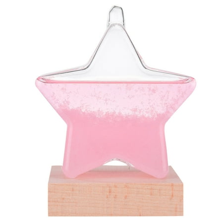 

Buodes Bathroom Decorations Weather Forecaster Glass Star Glass Bottle With Base Barometer On Home And Office Decoration 150ml