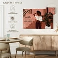 thumbnail image 5 of Elephant Stock I Am A Woman Ii Wall Art - Horizontal Canvas Wall Art - Living Room Wall Decor - Advocacy Art Canvas - Brown And Beige Decor - 12" x 8", 5 of 8