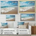 thumbnail image 4 of Designart "Scenic horizon Coastal Serenity III" Landscapes Floater Framed Canvas Art Print, 4 of 7