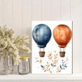 thumbnail image 2 of Qisvanset 12x16 Inch Safari Transport Canvas Wall Art, Airplane Balloon Art Children Nursery Home Decor, 2 of 8