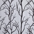 thumbnail image 4 of VCNY Home Kingdom Ivory Branch Grommet Blackout Curtain, 40" x 63", 4 of 5