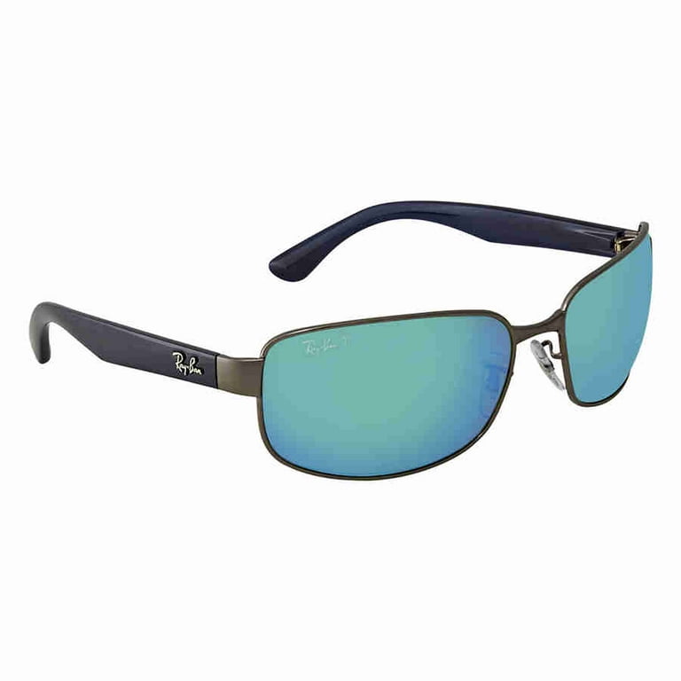 Ray Ban Chromance Polarized Blue Mirror Chromance Sunglasses RB3566CH  004/A1 65