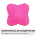 thumbnail image 3 of Uxcell Bounce Reaction Balls Coordination Training Ball Agility Trainer TPR Low Difficulty, Pink 4 Pack, 3 of 5